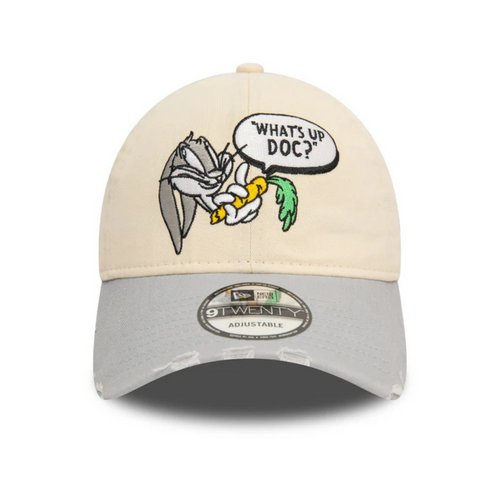 Czapka z daszkiem New Era 9TWENTY Bugs Bunny Distressed Stone Washed - 60565325