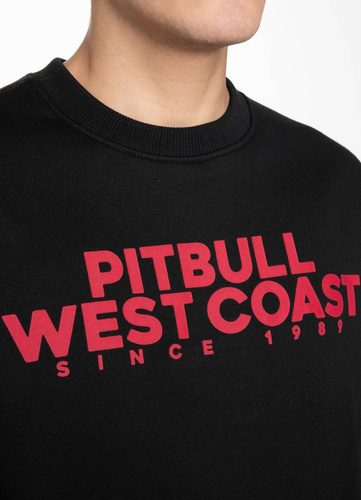 Bluza męska Crewneck Pit Bull Since 89 czarna - 111018900