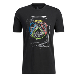 Koszulka męska Adidas Donovan Mitchell X XBOX czarna - HE4904