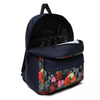 Plecak szkolny młodzieżowy Vans Realm Multi Tropic Dress Blues Kwiaty - VN0A3UI6W14