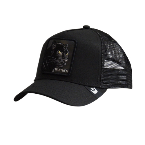Czapka z daszkiem Goorin Bros. The Panther Full Black Trucker - 101-1663-BLK