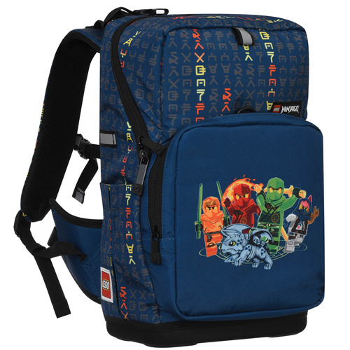 Zestaw 3w1 Plecak szkolny torba piórnik Lego Optimo Starter Ninjago 20L Niebieski - 20254-2403