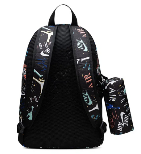 Plecak szkolny sportowy Air Jordan plus piórnik czarny - 9B0503-F69