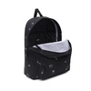 Plecak szkolny VANS Realm Backpack Black Rose Smok VN0A3UI6BR81 + Custom Flaming 10 cm