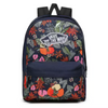 Plecak szkolny młodzieżowy Vans Realm Multi Tropic Dress Blues Kwiaty - VN0A3UI6W14