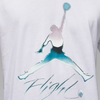 Koszulka sportowa męska Air Jordan Graphic Crew Flight Tee biała - DV8414-100