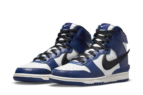 Męskie buty sportowe Ambush x Nike Dunk High Deep Royal Blue - CU7544-400