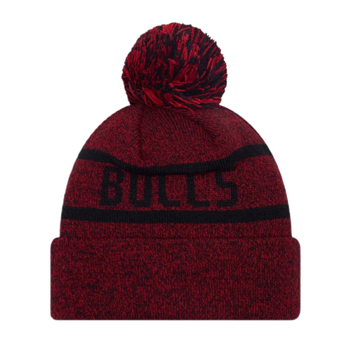 Czapka zimowa New Era NBA Chicago Bulls Jake Bobble Knit Beanie Hat - 60424795