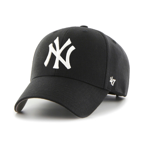 Czapka z daszkiem bejsbolówka 47 Brand MLB NY New York Yankees '47 MVP Czarna - B-MVP17WBV-BK