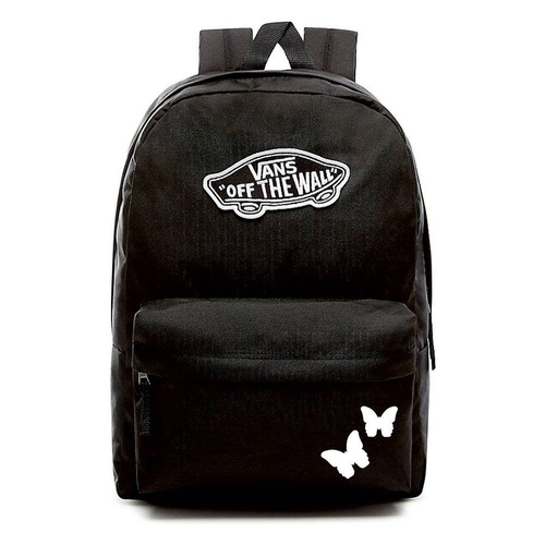 Plecak VANS Realm Backpack szkolny Custom Butterfly - VN0A3UI6BLK 