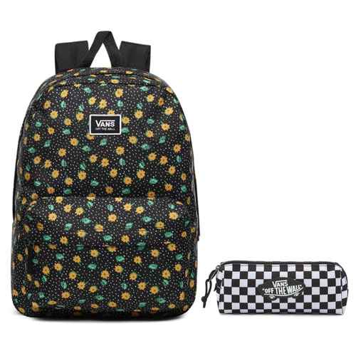 Plecak szkolny Vans Realm Classic Polka Ditsy - VN0A3UI7VCY + Piórnik
