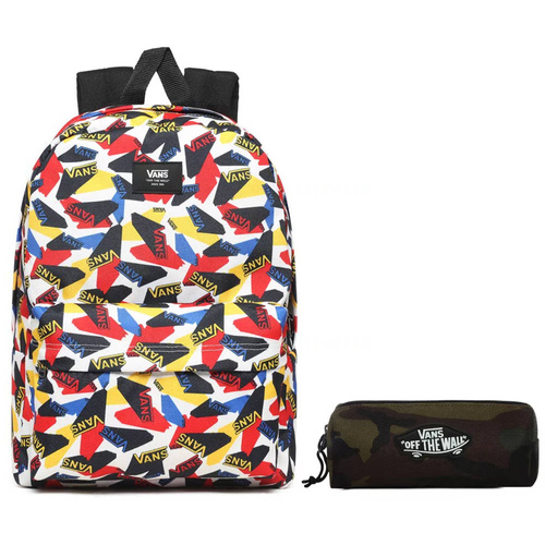 Plecak młodzieżowy szkolny Vans Old Skool III - VN0A3I6RZM7 + piórnik