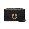 Torebka damska skórzana na ramię Pinko Love Bag One Classic Czarna - 1000941A1YB-Z99Q
