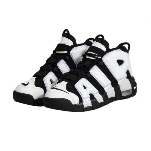Buty dziecięce sportowe Nike Air More Uptempo GS Kids Shoes Black Cobalt Bliss -  DQ6200-001