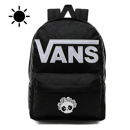 Plecak szkolny Vans Old Skool III - VN0A3I6RY28 - Custom lumi - Cute Skull