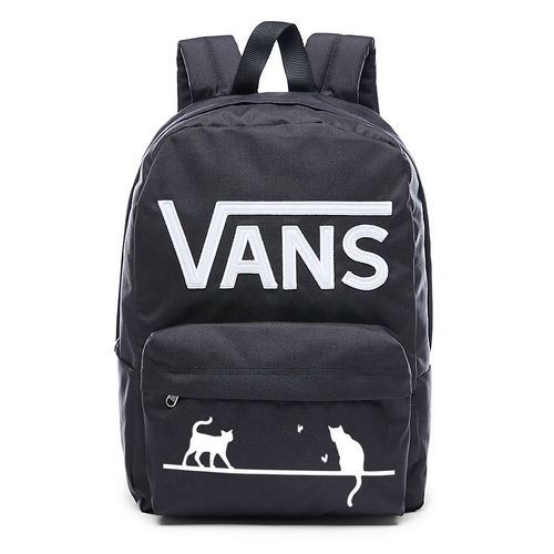 Plecak szkolny VANS New Skool Custom Cats - VN0002TLY28