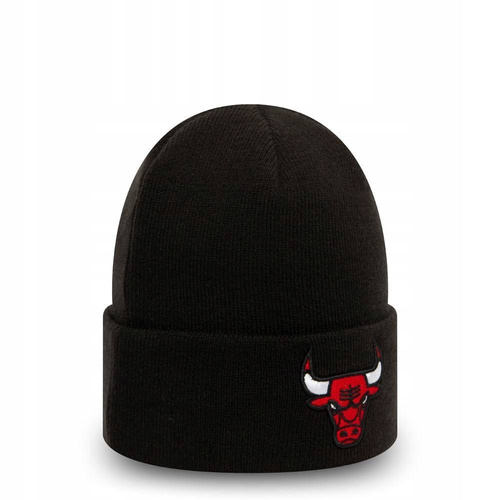 Czapka zimowa New Era NBA Chicago Bulls Essential Beanie Czarna - 12156075