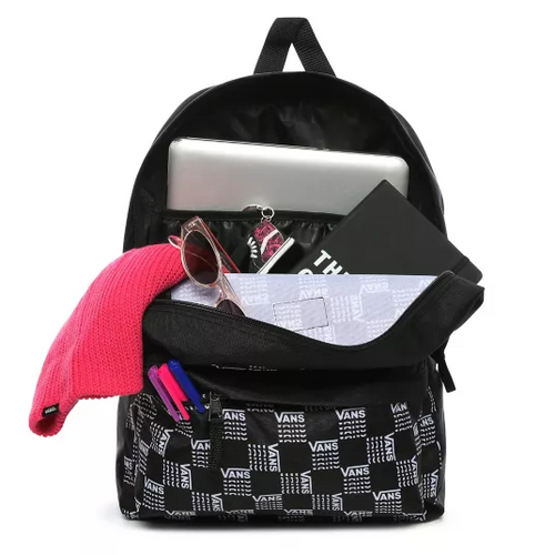 Plecak szkolny Vans Realm Word Check VN0A3UI7ZM0 + Piórnik Pencil Pouch