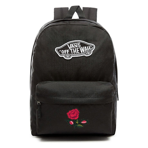 Plecak VANS Realm Backpack szkolny Custom Flowers - VN0A3UI6BLK 