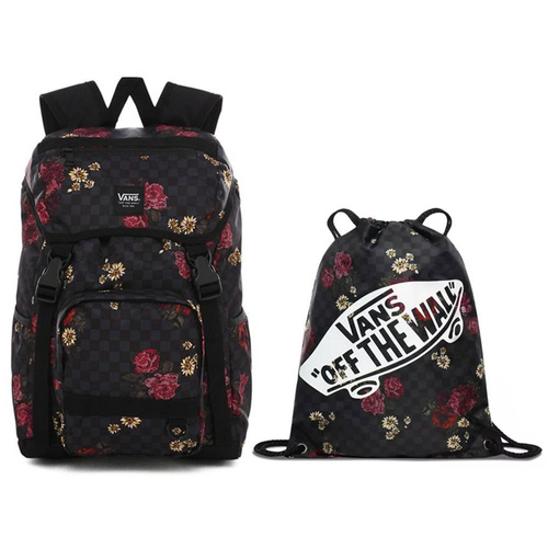 Plecak szkolny Vans Ranger Botanical Check - VN0A3NG2UWX + Worek
