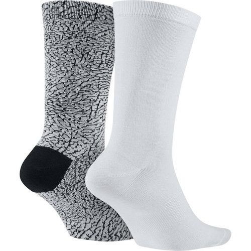Skarpety Air Jordan Elephant Print Crew 2 Pack - SX5859-101