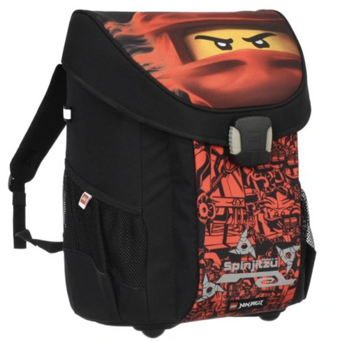 Plecak szkolny dziecięcy do przedszkola czerwony 18L Lego Ninjago Easy red  - 20043-2202