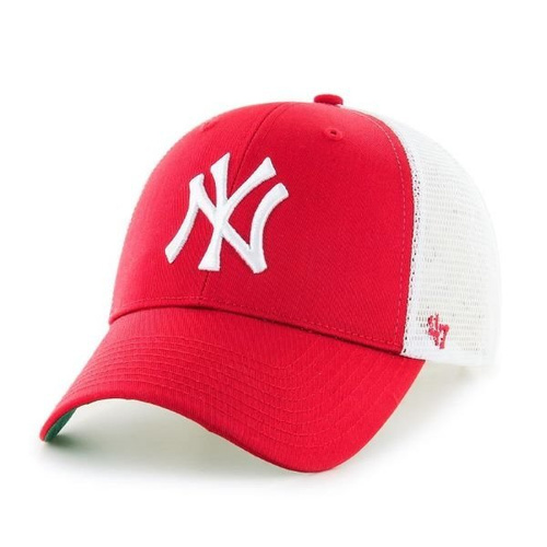 Czapka z daszkiem 47 Brand MLB New York Yankees MVP Trucker czerwona - B-BRANS17CTP-RD
