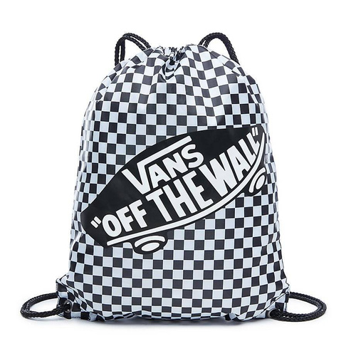 Plecak szkolny Vans New Skool Checkerboard kratka czarny + worek + piórnik