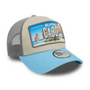 Czapka z daszkiem New Era 9FORTY Cabo Mexico License Plate Cream A-Frame Trucker - 60595298