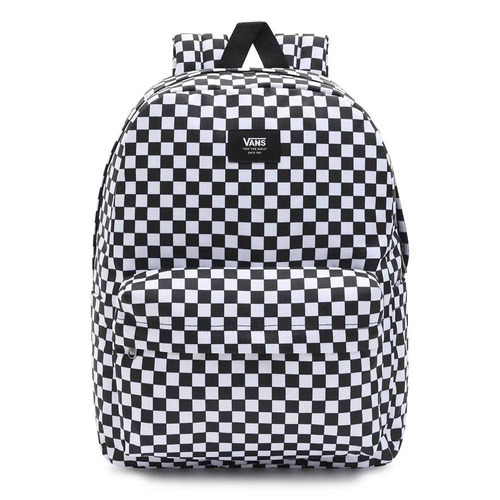 Plecak szkolny Vans Old Skool Check szachownica kratka czarno biały - VN0A5KHRY281