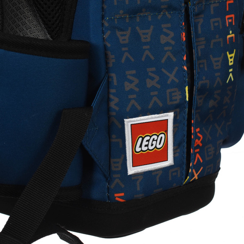 Zestaw 3w1 Plecak szkolny torba piórnik Lego Optimo Starter Ninjago 20L Niebieski - 20254-2403