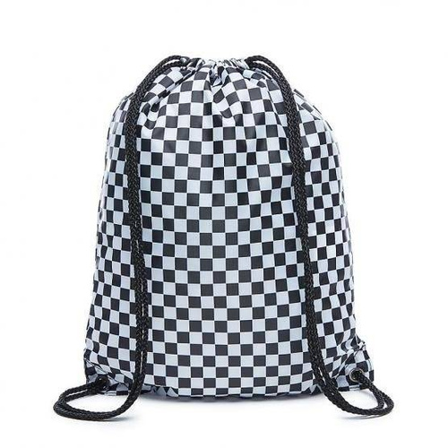 Plecak szkolny Vans New Skool Checkerboard kratka czarny + worek + piórnik