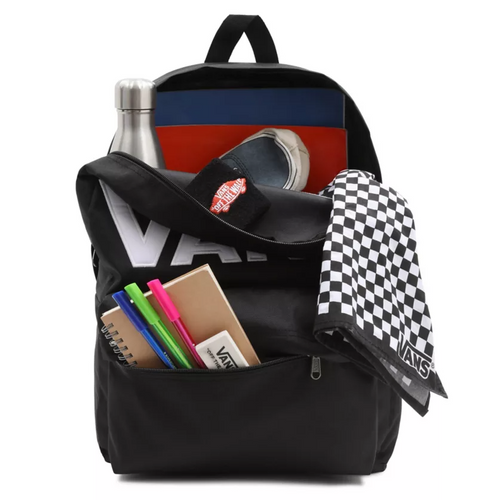 Plecak szkolny Vans Old Skool Drop V czarny classic + worek Benched Bag
