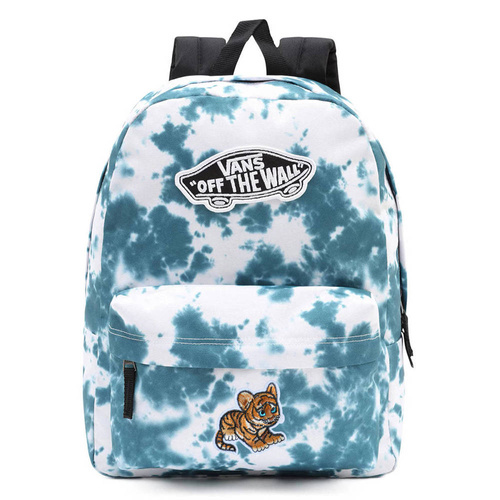Plecak szkolny młodzieżowy Vans Realm Backpack tie dye Custom tygrys
