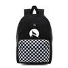 Plecak Vans New Skool Checkerboard kratka szachownica Custom Wolf Wilk