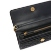 Damski portfel skórzany Pinko Love Tiny Birds Wallet C Monogram Czarny - 103765A1YB-Z99Q