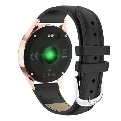 Zegarek damski Smartwatch G. Rossi SMS Kroki FB + dodatkowy pasek 