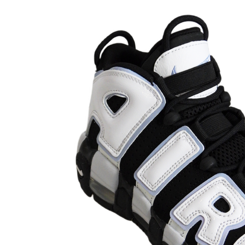 Buty dziecięce sportowe Nike Air More Uptempo GS Kids Shoes Black Cobalt Bliss -  DQ6200-001