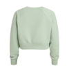 Bluza damska Nike Dri-Fit Fleece Get Fit Lux Crew Sweatshirt Zielona - CD4308-321