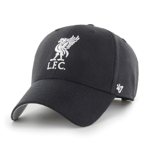 Czapka z daszkiem 47 Brand EPL FC Liverpool Cap Czarna - EPL-MVP04WBV-BKK