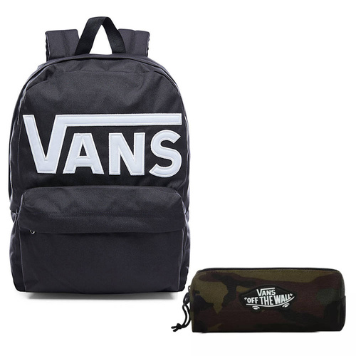 Plecak szkolny VANS Old Skool II Black - VN000ONIY28 + Piórnik