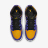 Buty  Air Jordan LA Lakers 1 MID (GS) - DQ8423-517