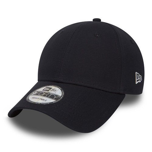Czapka z daszkiem New Era 9FORTY Plain Flag Blank Collection Navy Blue - 11179831