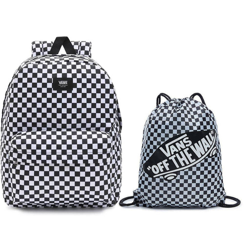 Plecak szkolny Vans Old Skool III kratka - VN0A3I6RHU0 + Worek