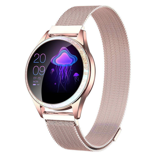 Zegarek damski Smartwatch G. Rossi SMS Kroki FB + dodatkowy pasek 