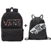 Plecak szkolny VANS Realm Flying - VN0A3UI8YGL 004 + Worek