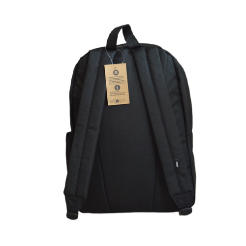 Plecak szkolny miejski Vans Old Skool Drop V Backpack Black VN000H4ZBLK1 + Custom Czerwona Róża