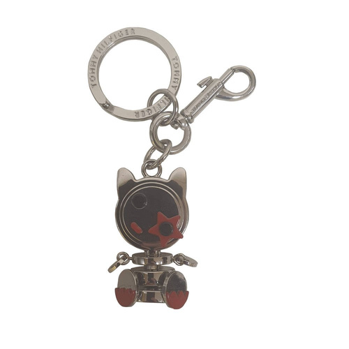 Zestaw Tommy Hilfiger Portfel Mascot Large + Brelok do kluczy - AW0AW07451-0G7