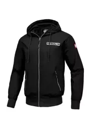 Kurtka męska wiosenna Pit Bull West Coast Athletic Logo Czarna przejściowa - 52300190000