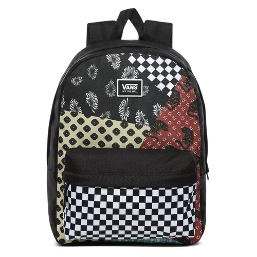 Plecak szkolny Vans Realm Classic Floral Patchwork + Worek Benched Bag